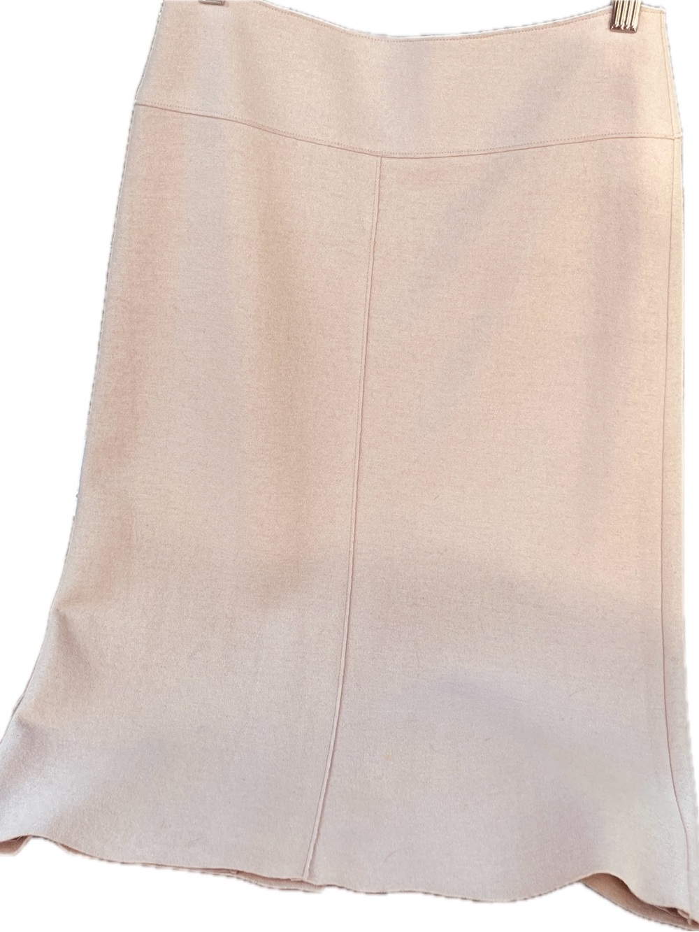 Massimo Dutti Soft Blush Pencil Skirt